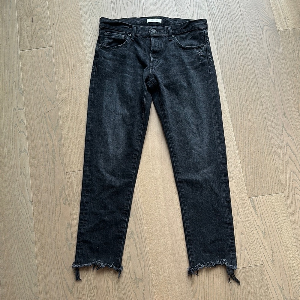 Moussy Vintage Howa Black Denim Jeans Size 29